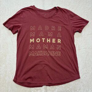 Fighting Eel Burgundy Graphic Tee